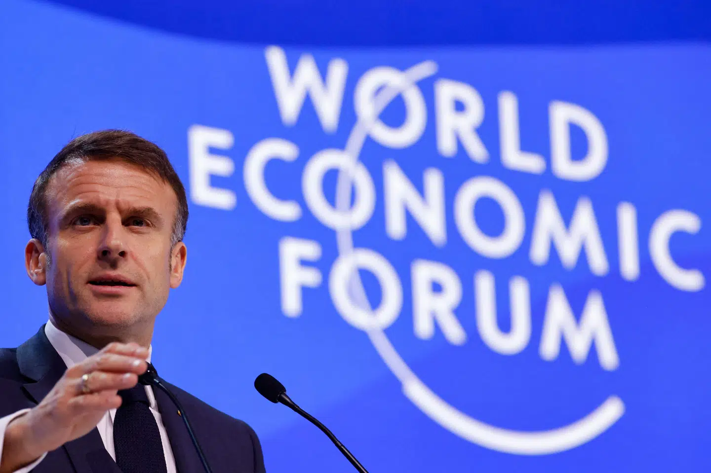 I en tale i Davos onsdag sagde præsident Emmanuel Macron, at 2024 er et nøgleår" forud for valg til Europa-Parlamentet i alle 27 medlemslande i juni". Sidst på året kommer valget i USA.