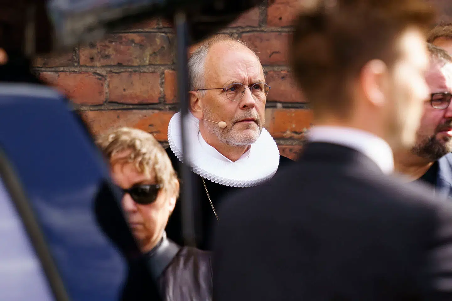 Kongehusets præst og biskop for Aarhus Stift, Henrik Wigh-Poulsen, til bisættelse ved Aarhus Domkirke forrige år.