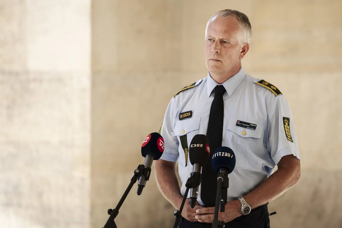 - Vi vil ikke acceptere, at den slags voldsomme hændelser finder sted, siger chefpolitiinspektør Søren Thomassen om indførslen af visitationszonerne. (Arkivfoto).