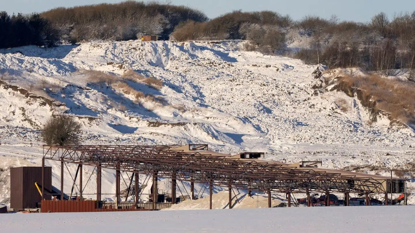 De store jordmasser ved Nordic Waste-anlægget har længe bevæget sig.
