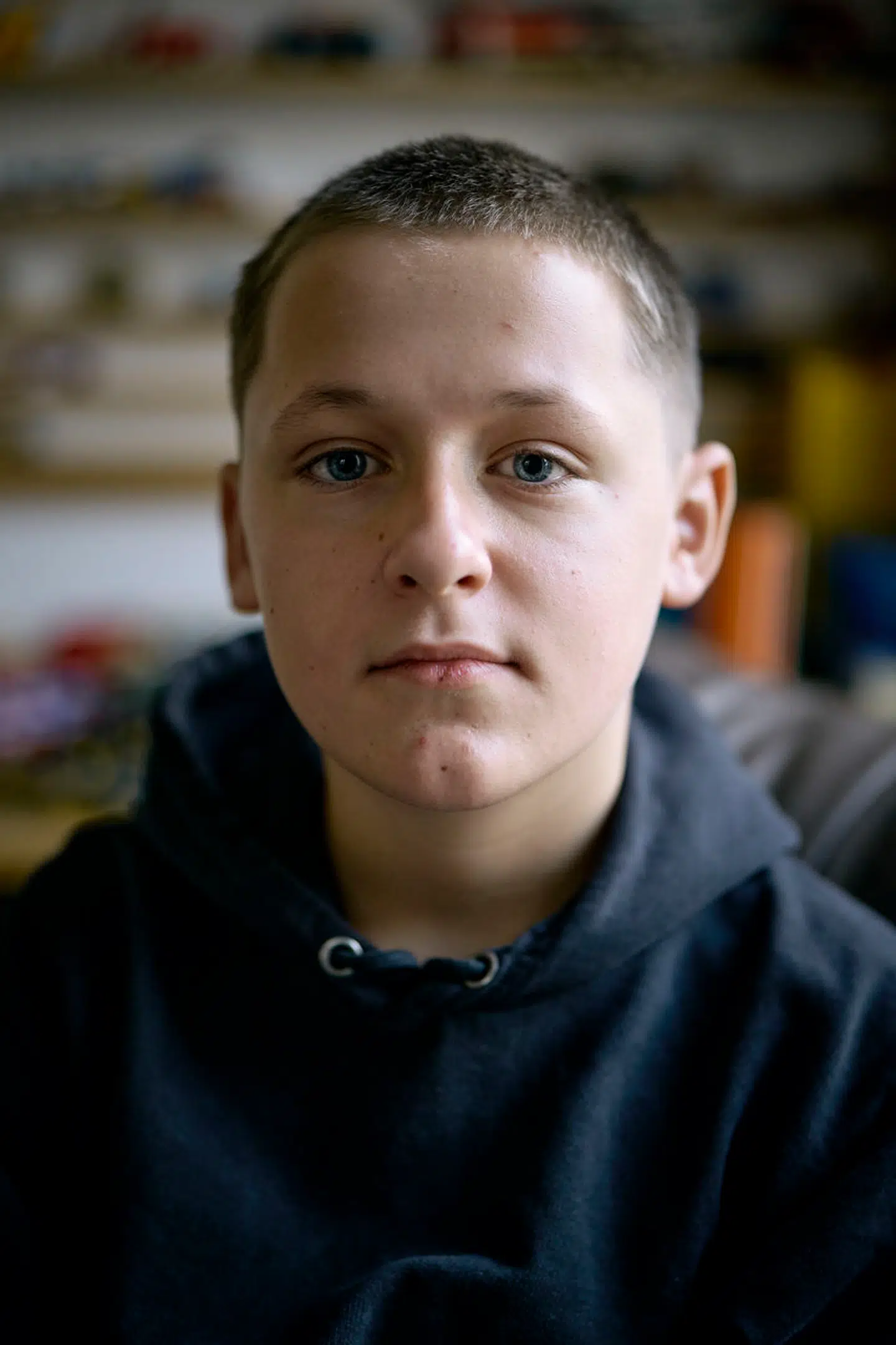 Viktor i 2021 isoleret i 55 dage på det skimmelramte Rigshospital. Flere gange brød ventilationen sammen, og familien oplevede generelt et presset hospital.