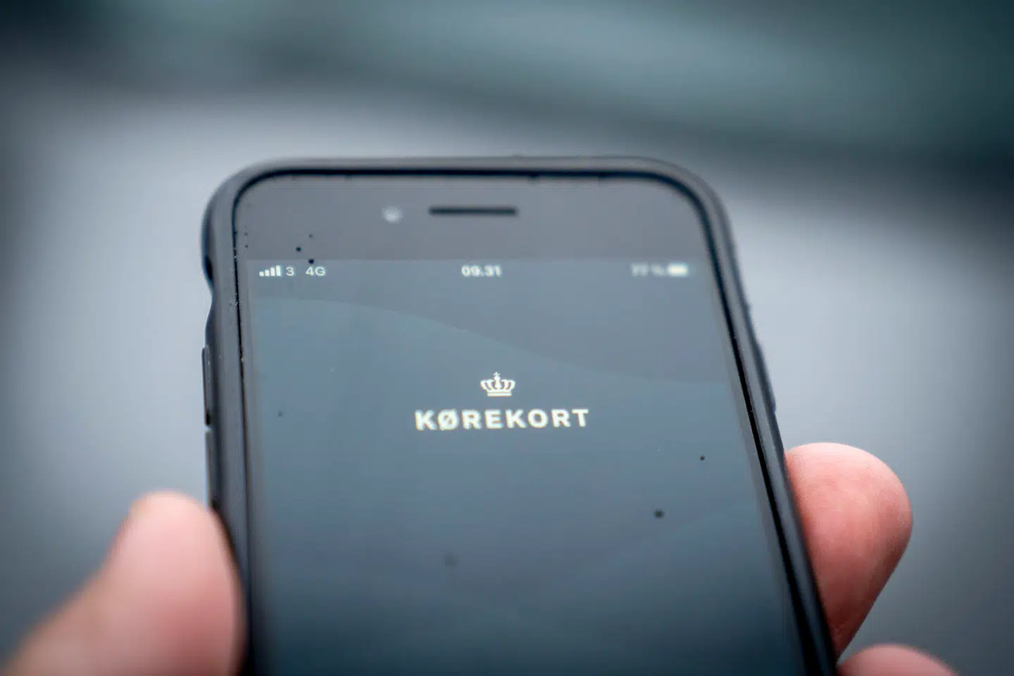 Kørekort-app . (Foto: Mads Claus Rasmussen/Ritzau Scanpix)