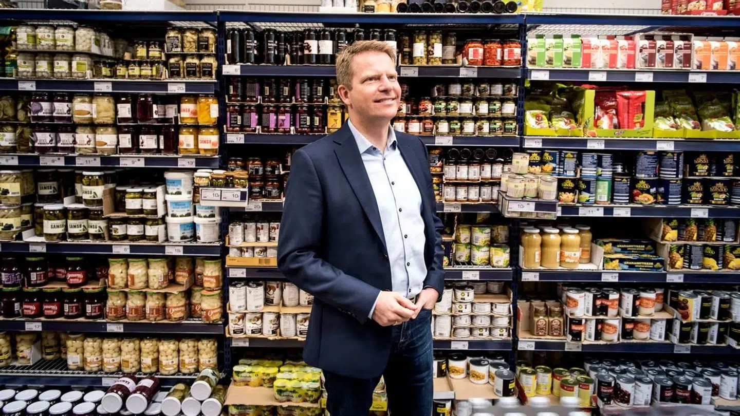 Arkivfoto. Administrerende direktør i Rema 1000, Henrik Burkal, satte sig i 2017 et mål. Nu er han ekstremt tæt på.