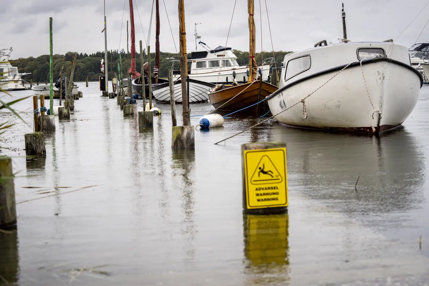 DMI varsler om vindstød af stormstyrke samt om forhøjet vandstand i Vadehavet og langs den jyske vestkyst. Anja Bodholdt fortæller, at ifølge DMI's prognoser vil det våde og blæsende vejr fortsætte resten af den kommende uge dog med ophold. (Arkivfoto).