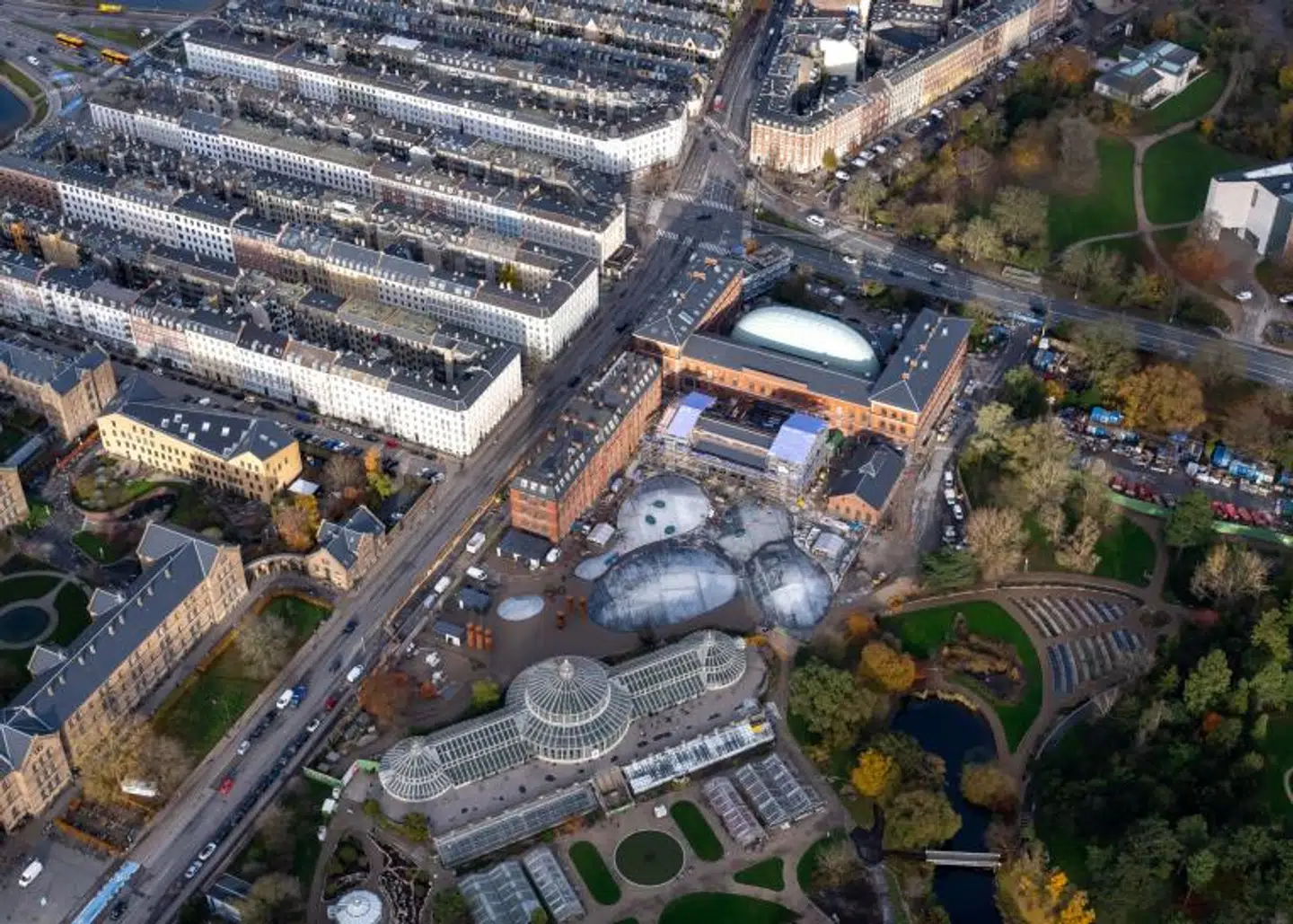 Det nye museum bliver på 30.000 kvadratmeter, hvor halvdelen af dem vil være placeret i eksisterende bygninger.