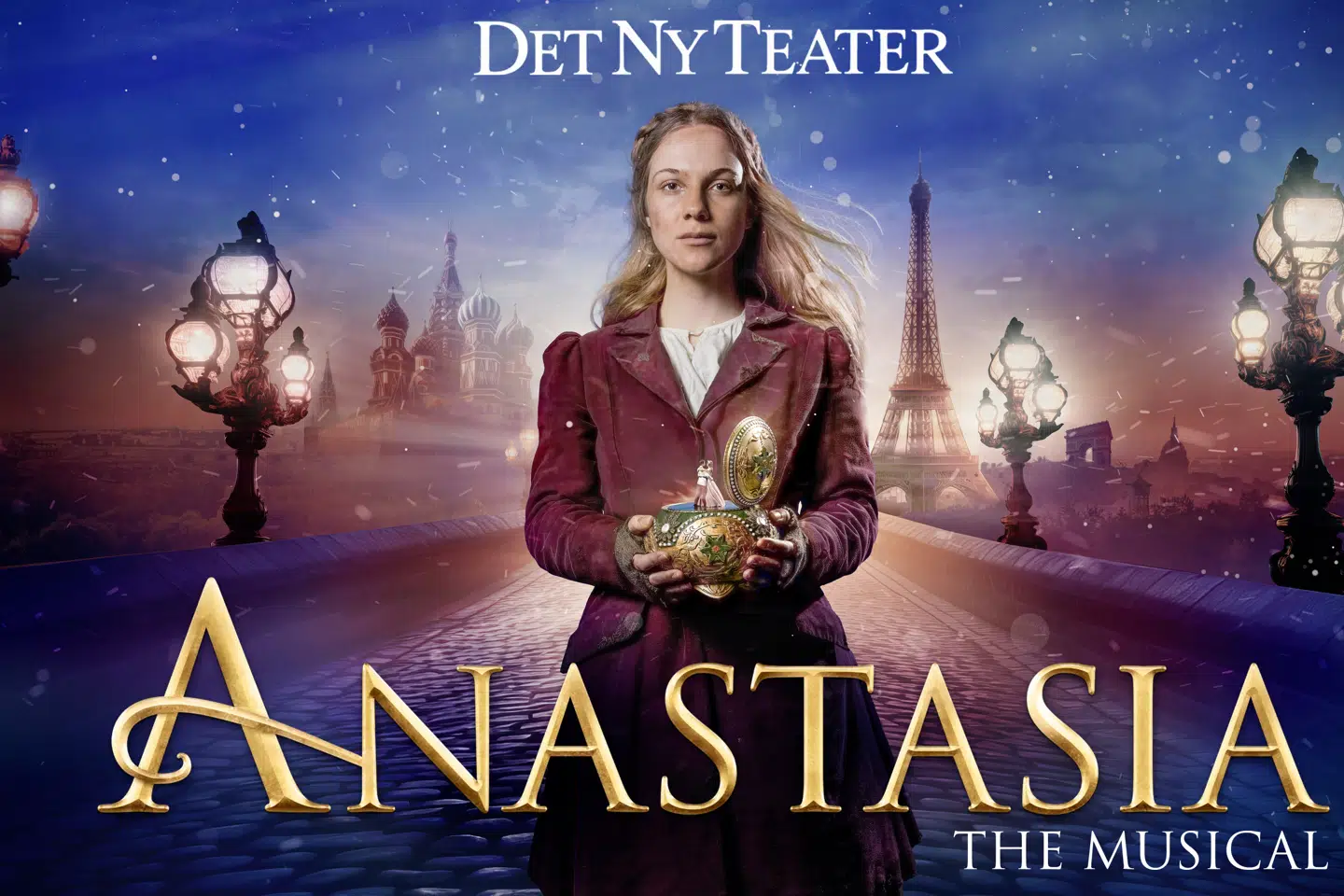 Musicalen "Anastasia" fik første gang premiere på Broadway i New York, men er siden blevet opført i blandt andet Brasilien, Tyskland og Holland. Og nu også Danmark. (PR-foto).