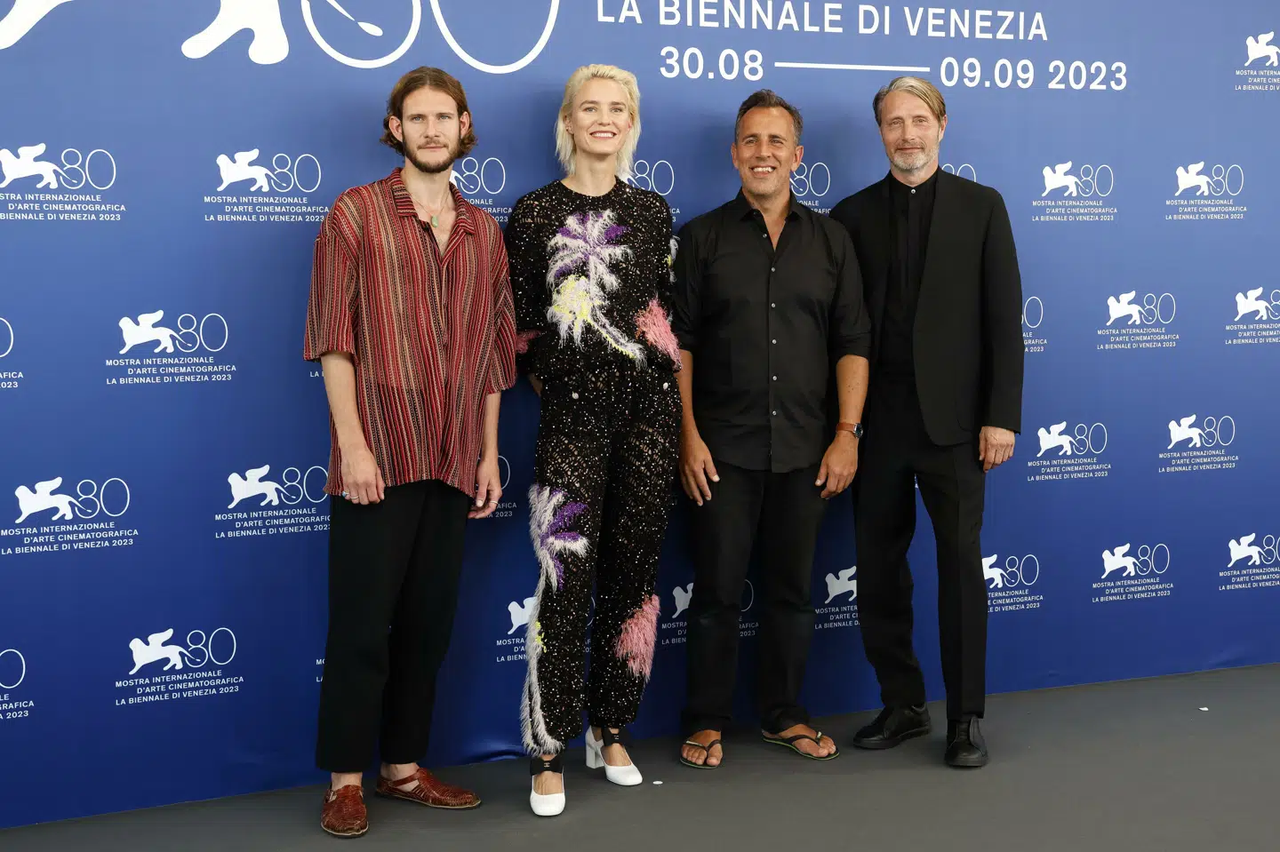 Her ses Simon Bennebjerg, Amanda Collin, Nikolaj Arcel and Mads Mikkelsen til Venedig Film Festival. (Arkivfoto).