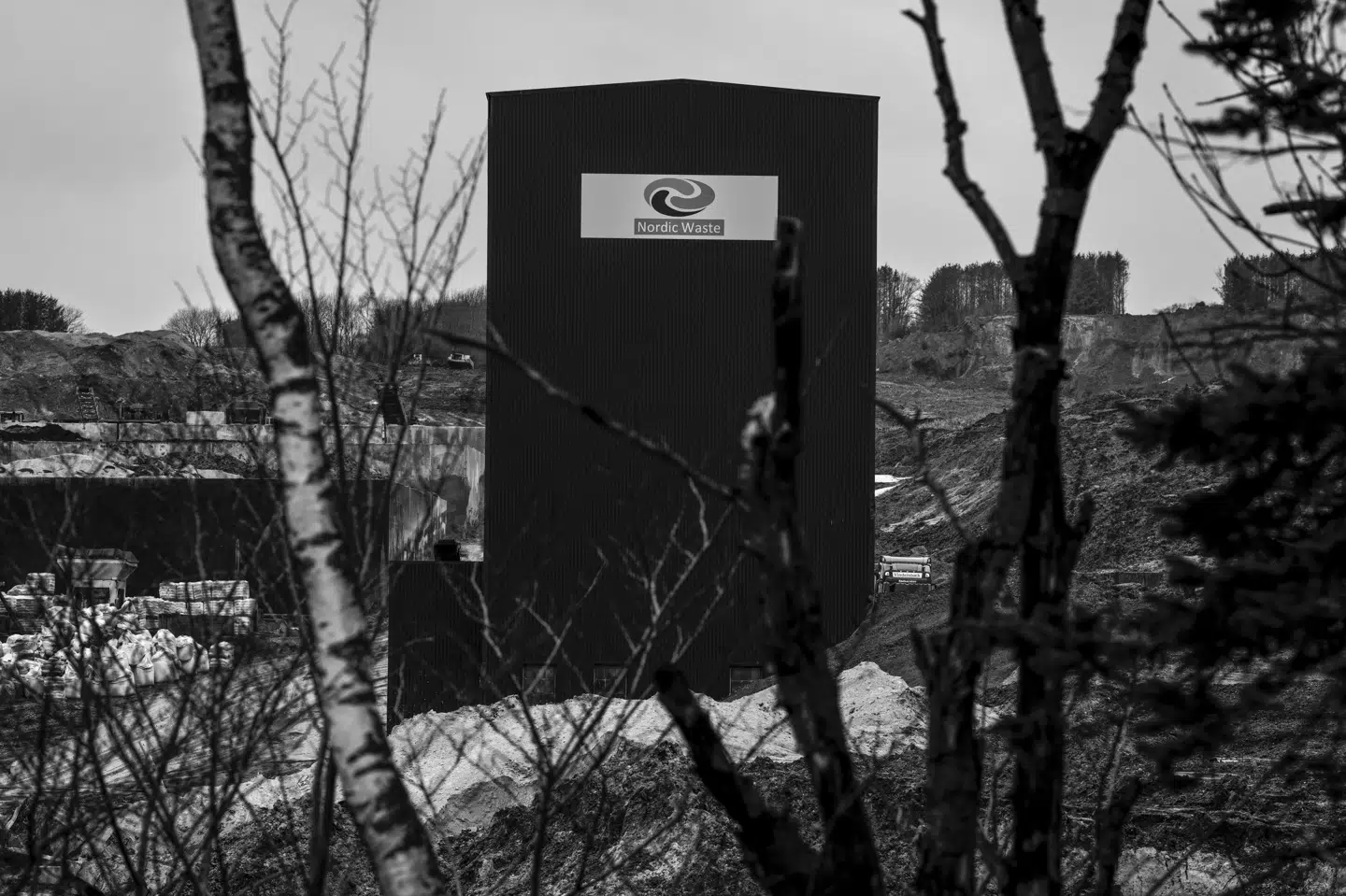 Virksomheden Nordic Waste er omdrejningspunkt i en sag om et miljøfarligt jordskred syd for Randers. (Arkivfoto).