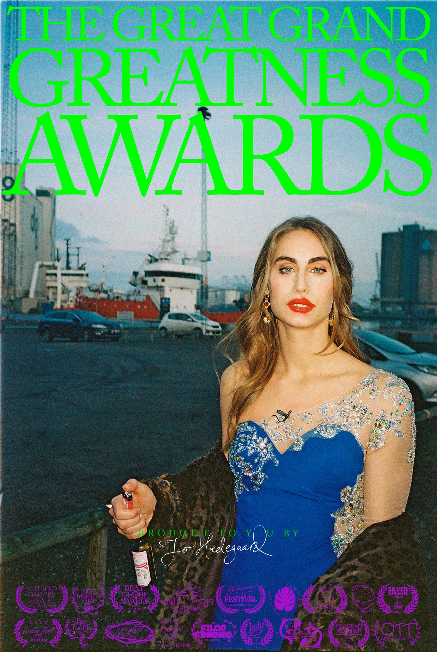 I filmen »The Great Grand Greatness Awards« er værtinden, spillet af May Lifschitz, heller ikke dukket op – i virkeligheden i hvert fald.