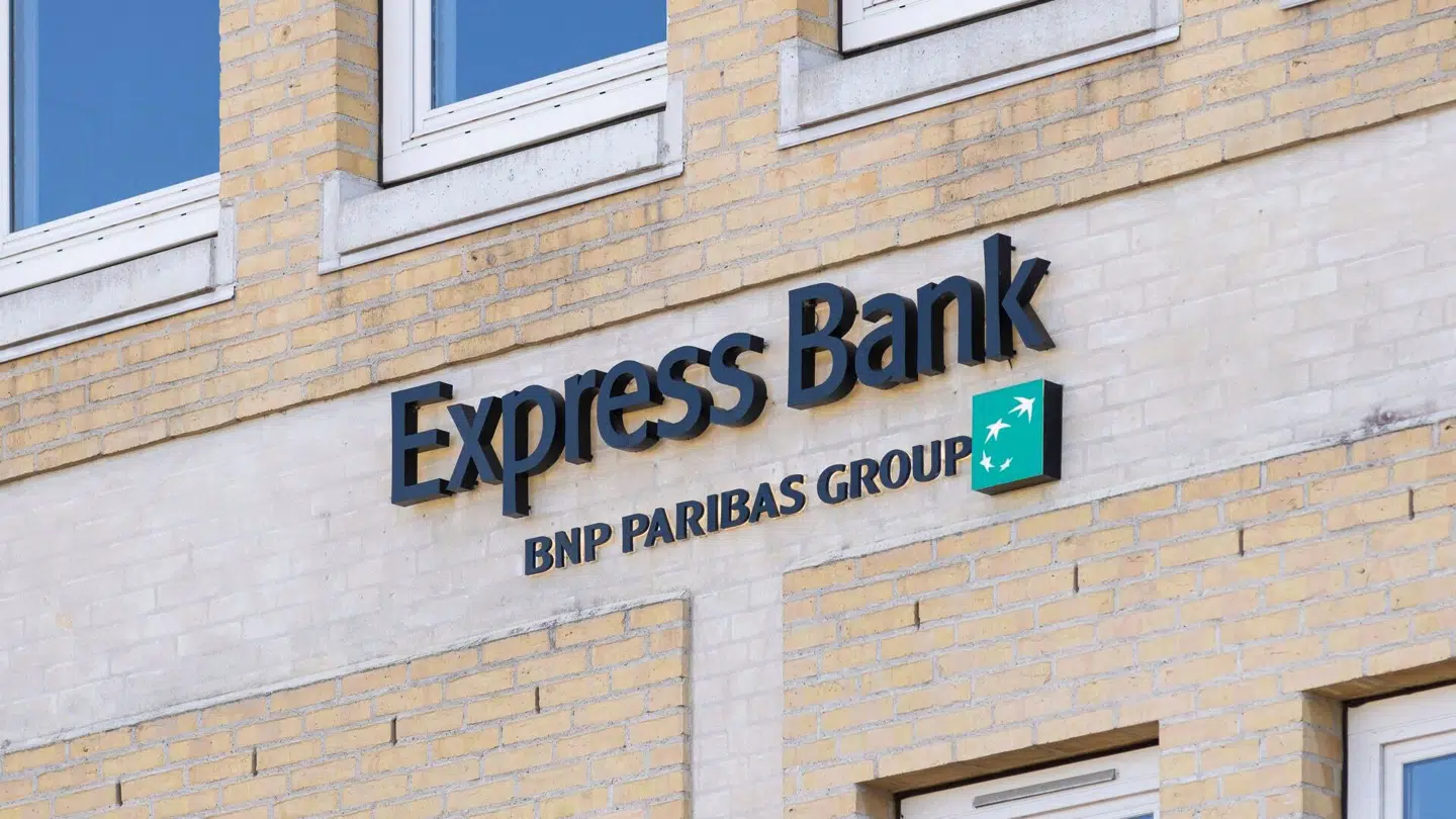 Express Bank, der er en del af BNP Paribas Group, lukker.