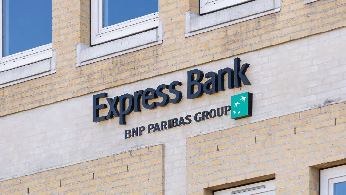 Express Bank i Høje-Taastrup. En del af BNP Paribas Group