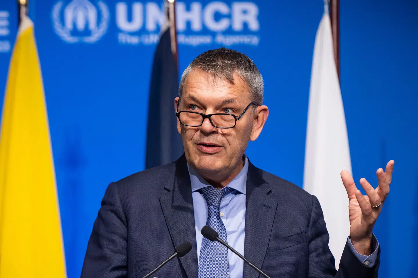 Generalkommissær i UNRWA, Philippe Lazzarini, fortalte fredag, at de af hjælpeorganisationens medarbejdere, der er under mistanke for at have været involveret i Hamas-angreb, er blevet opsagt. (Arkivfoto).