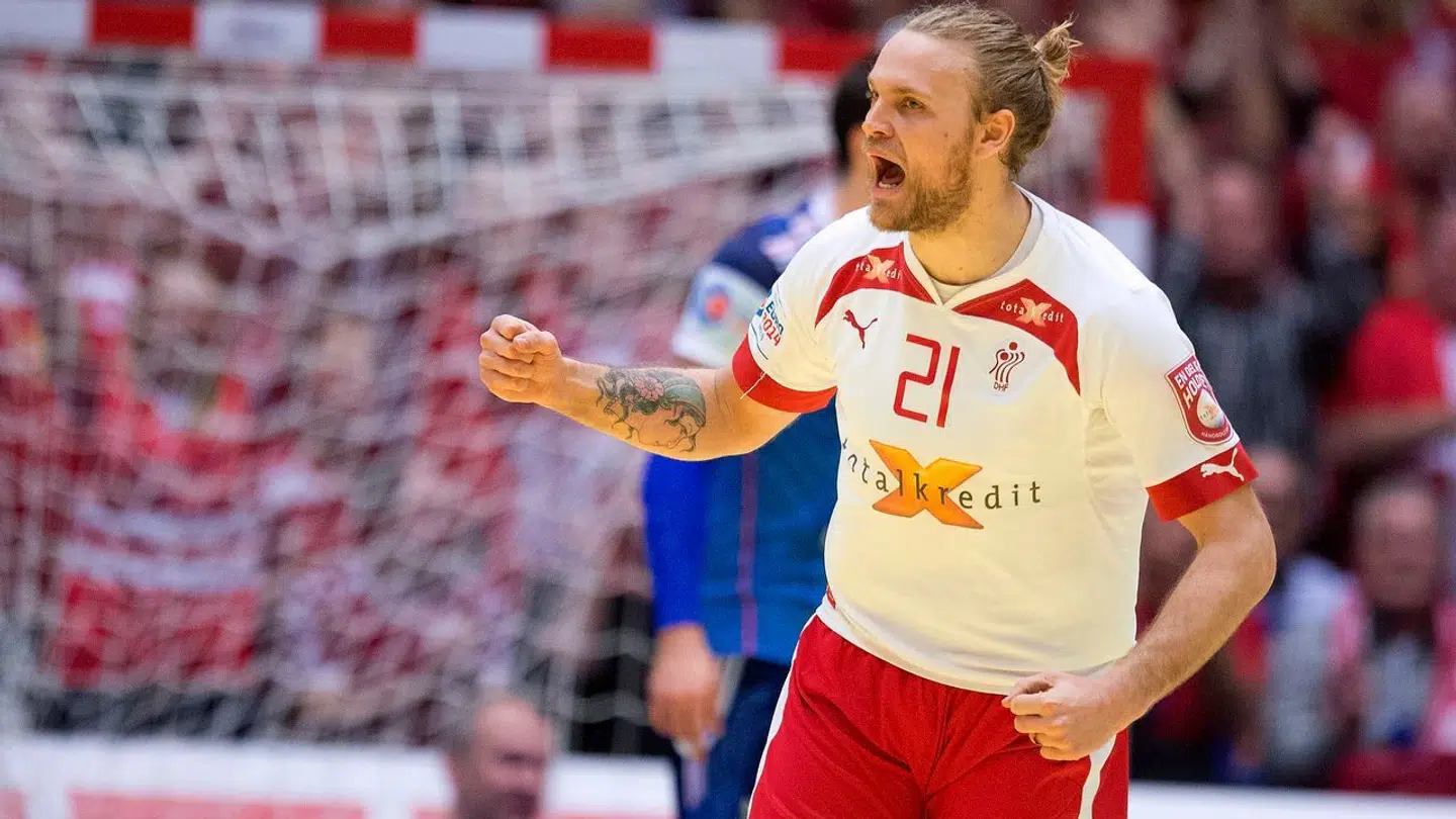 Henrik Møllgaard i finalekampen i 2014.