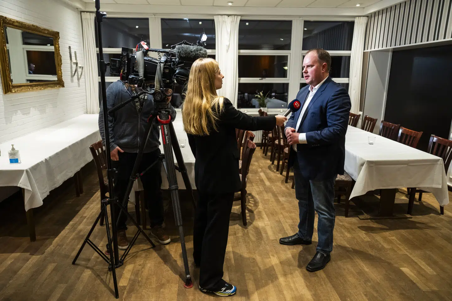 Martin Henriksen rækker ud efter formandsposten i Nye Borgerlige. (Arkivfoto).