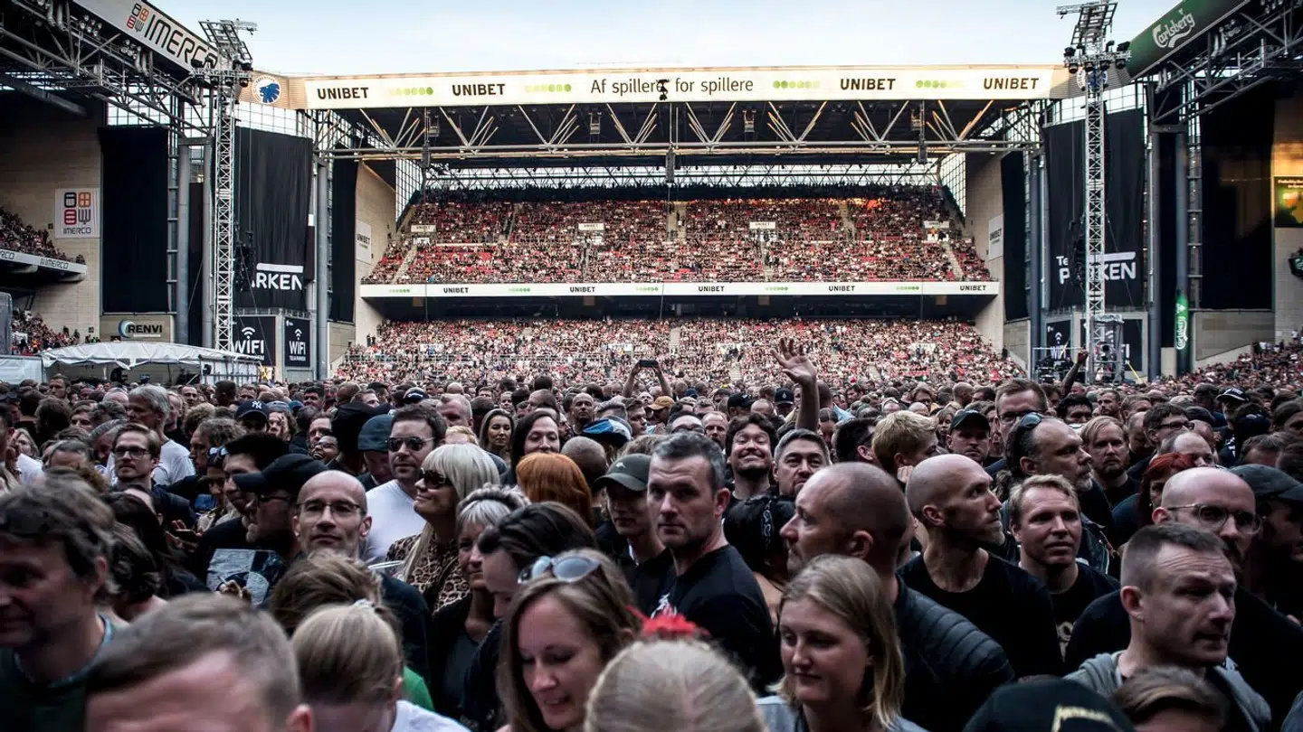 Parken er Danmarks største koncertsted, og har tidligere haft Metallica, Bruce Springsteen og Suspekt på scenen.