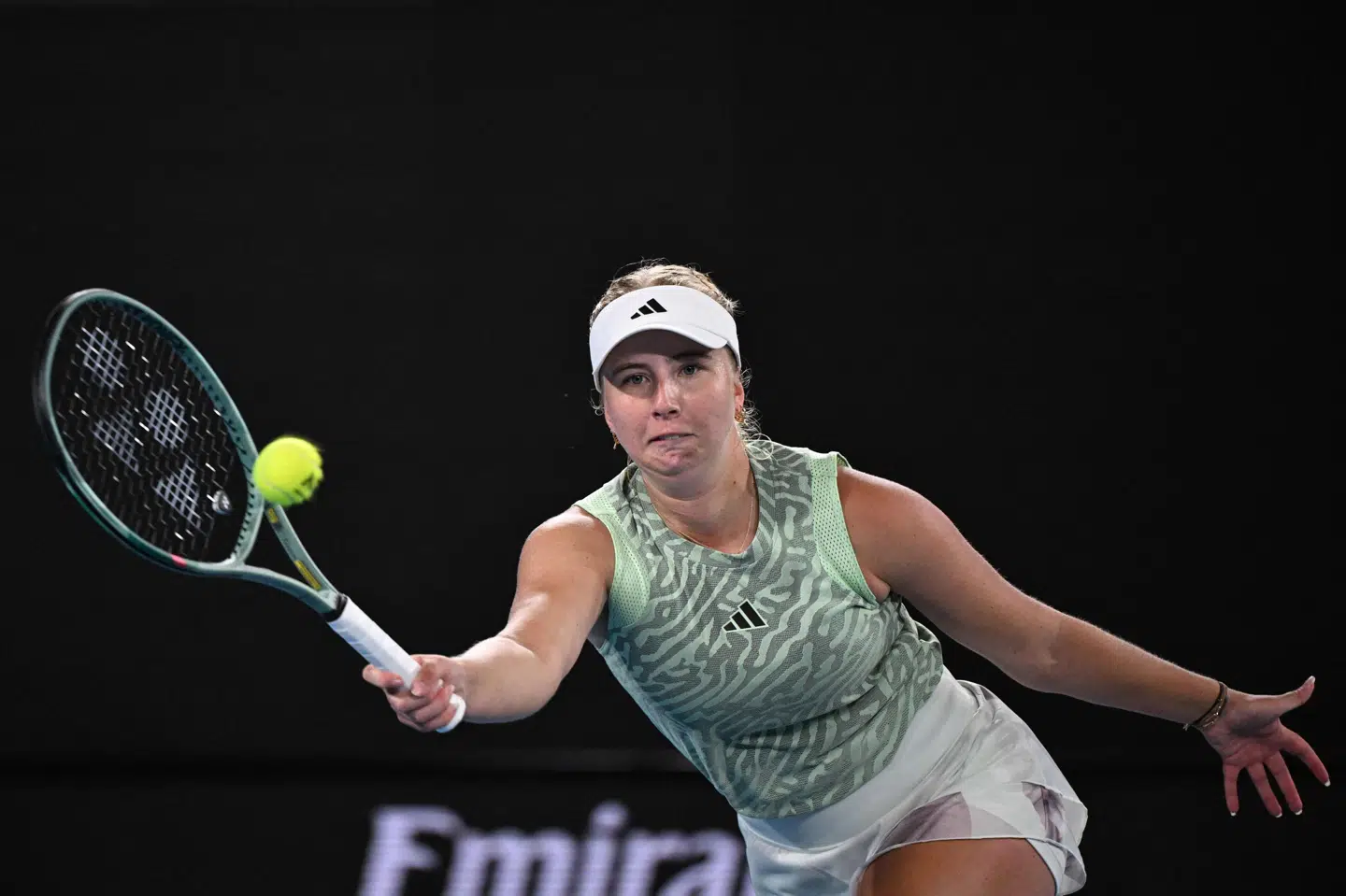 Clara Tauson - her under Australian Open - vandt suverænt over rumæneren Jaqueline Cristian. (Arkivfoto).