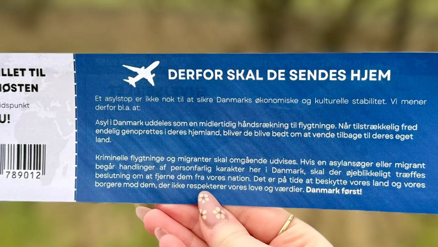 På bagsiden har DFU uddybet tankerne bag boardingkortet.