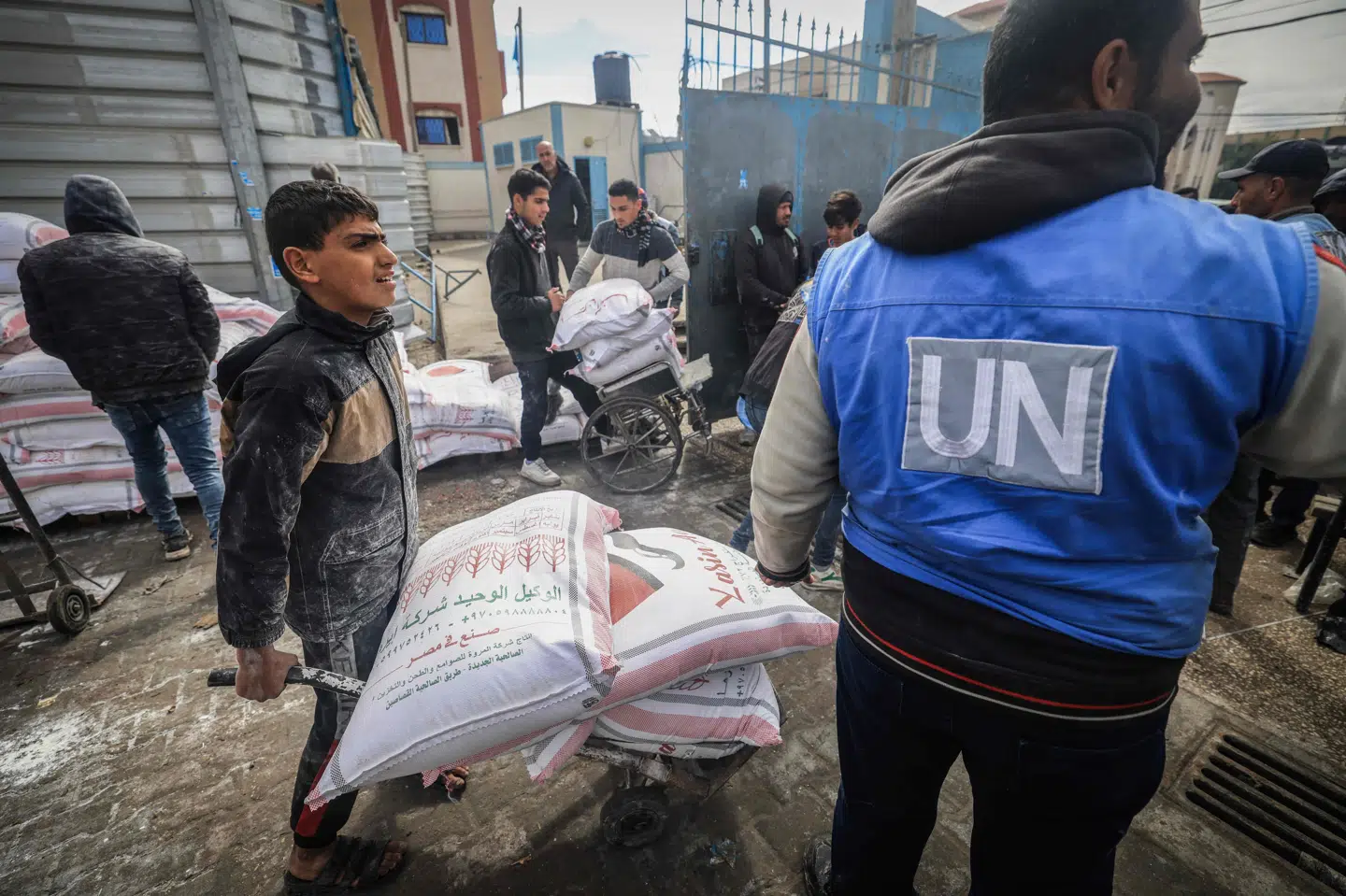UNRWA er en central aktør, når det kommer til humanitær hjælp til den krigsplagede befolkning i Gaza. (Arkivfoto).