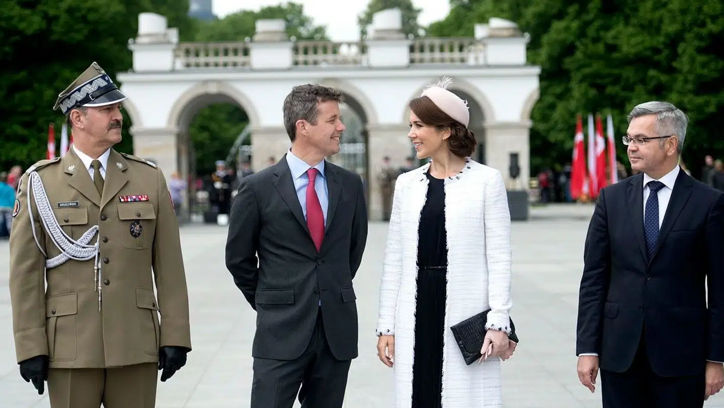 kong Frederik har tidligere været på erhvervsfremstød i Polen sammen med sin kone - det var tilbage i 2014, da han var kronprins.