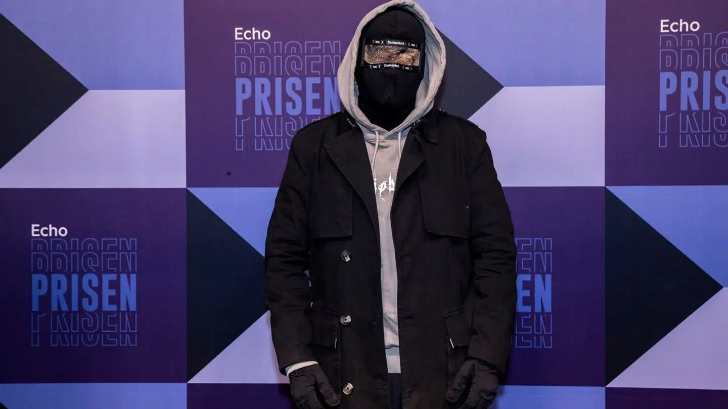 D1ma på den røde løber ved TV2 Echos awardshow EchoPrisen i K.B. Hallen København torsdag den 30. marts 2023.