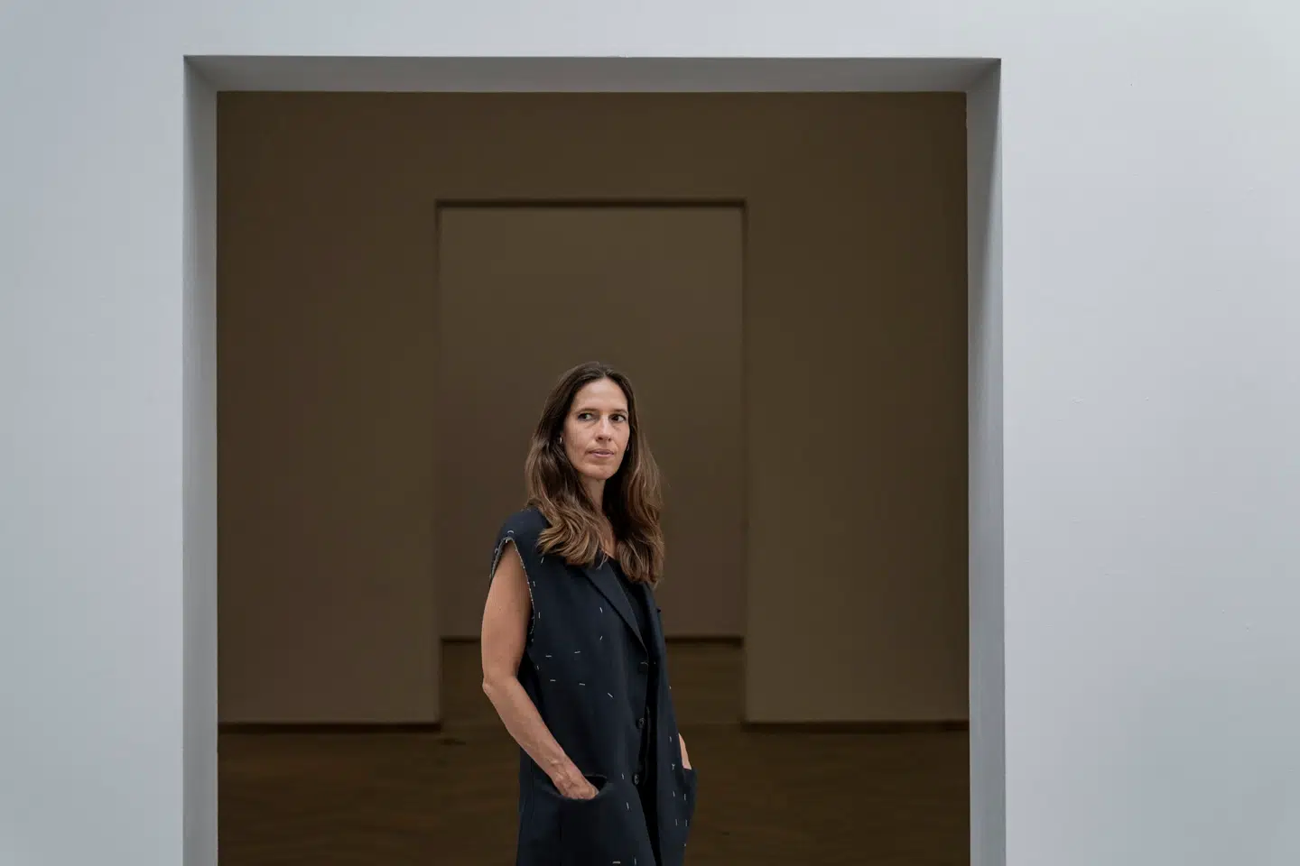 Nanna Hjortenberg, leder af GS, det tidligere Kunstforeningen GL STRAND. Foto: Thomas Lekfeldt, Scanpix.