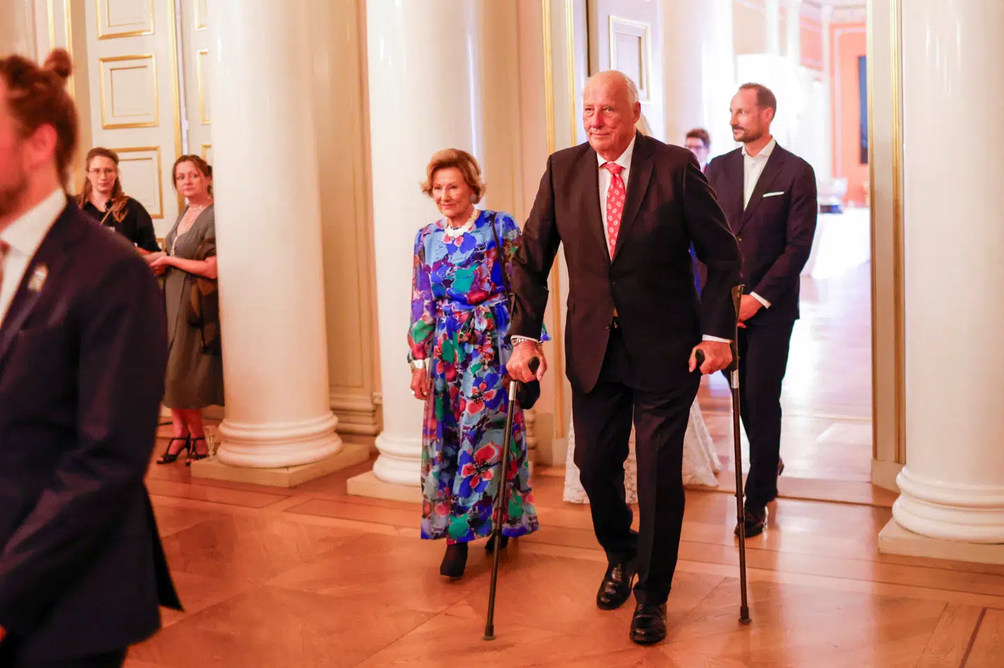 Kong Harald har de seneste år flere gange været indlagt. (Arkivfoto).