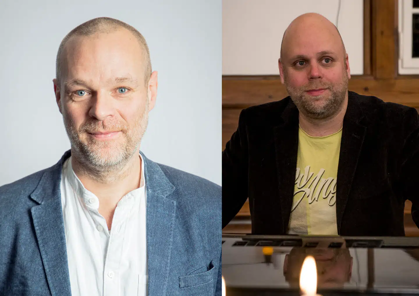 Lektor Simon Fougt (tv.) fra Aarhus Universitet og lektor Stefan Teilmann Laub Nielsen fra Professionshøjskolen Absalon har i snart 20 år holdt foredrag om holocaust og jødeforfølgelse.