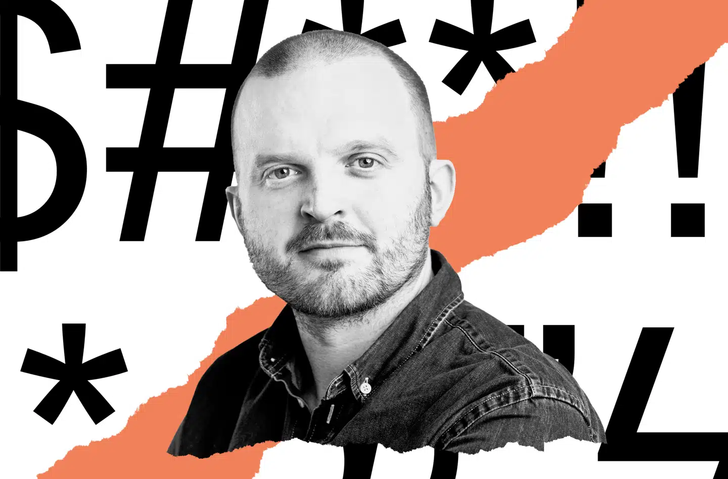 »Min forbøn handler ikke om at være et specielt godt menneske, ikke om at opføre sig lallende konstruktivt eller uhumoristisk og da slet ikke om at være politisk korrekt, men om at opføre sig rimeligt,« skriver Asker Hedegaard Boye. Collage: Simon Ejbye