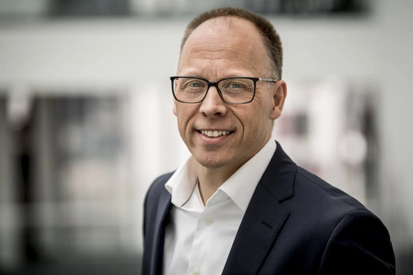 Administrerende direktør i Nordea, Frank Vang-Jensen, er tilfreds med det seneste regnskabsår. (Arkivfoto).