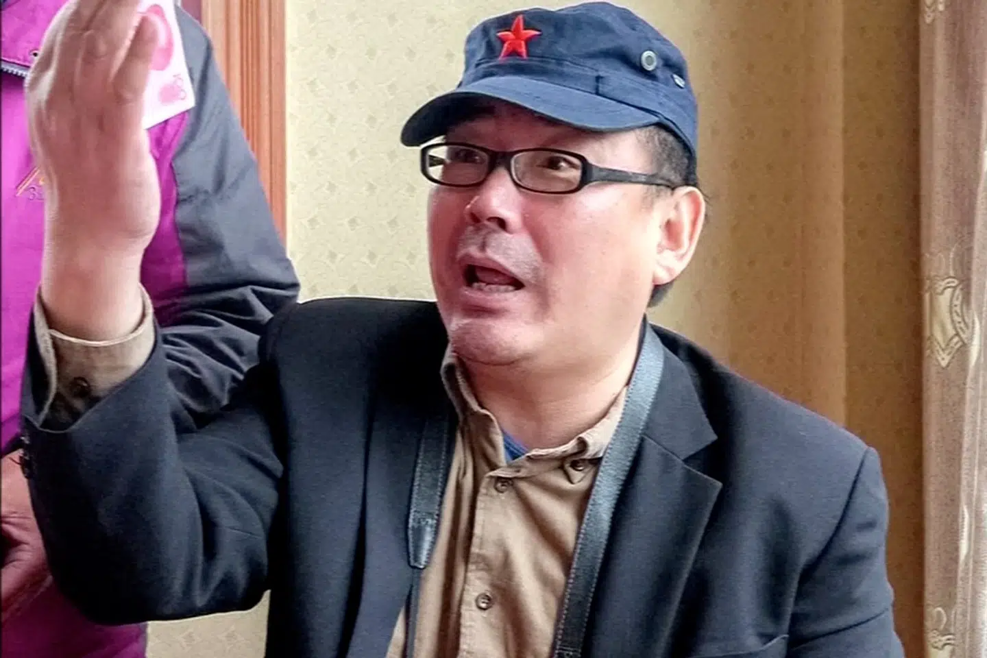 Yang Hengjun ses her i Tibet i 2014. Han har været fængslet i Kina siden 2019. (Arkivfoto).