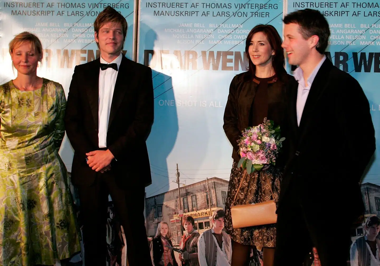 Mary og Frederik til biografpremiere på Thomas Vinterbergs film 'Dear Windy'.