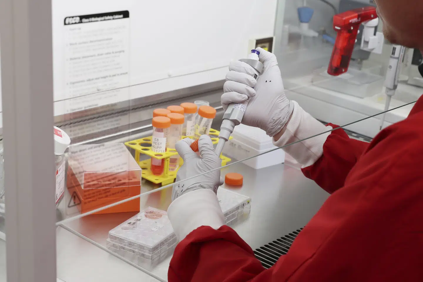 Forskningsprøver fra Karolinska Institutet til en værdi af omkring en halv milliard svenske kroner er gået tabt, efter at en fryser svigtede over julen. (Arkivfoto).