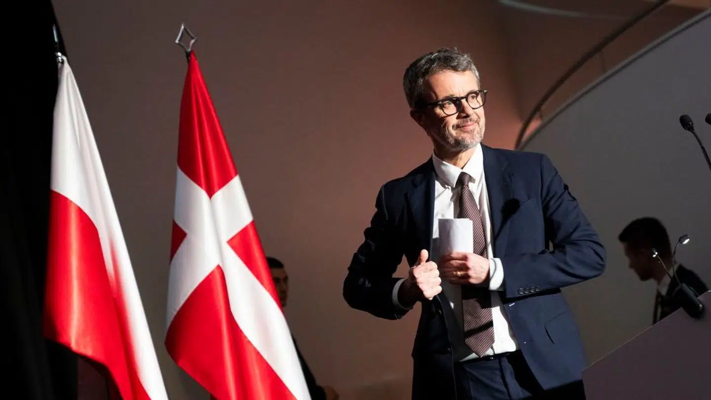 Kong Frederik under sin tredje tale i Polen.