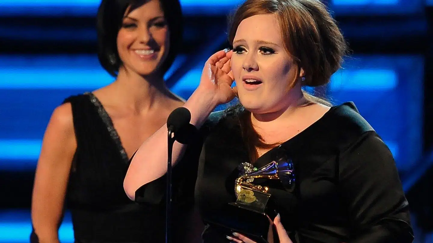 Adele til Grammy-showet i 2009.