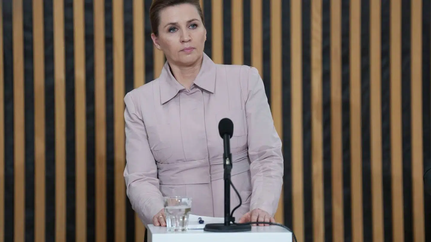 Statsminister Mette Frederiksen præsenterer regeringens udspil til en ældrereform på plejehjemmet Bertram Knudsens Have i Kolding tirsdag 30. januar 2024.
