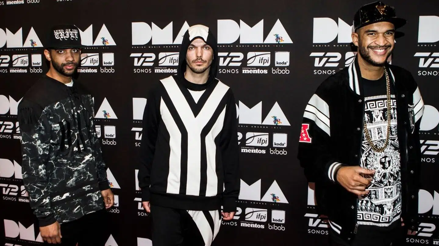 Rød løber fra Danish Music Awards i Forum 2014. Her er det Vild Smith. (Foto: Asger Ladefoged/Scanpix 2014)