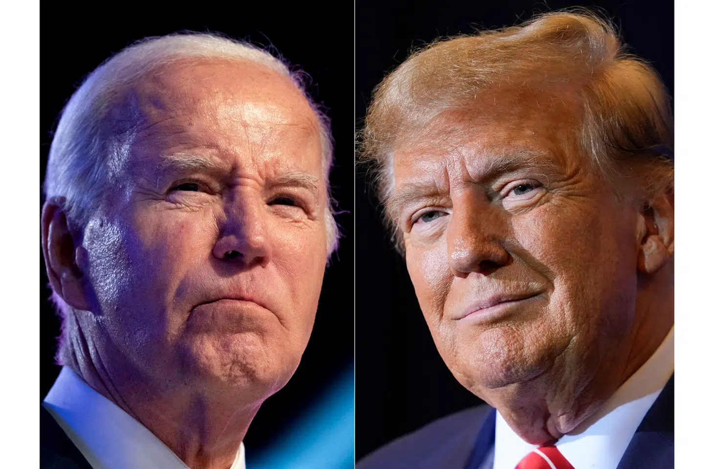 Amerikanerne skal formentlig vælge mellem Joe Biden og Donald Trump igen til november.