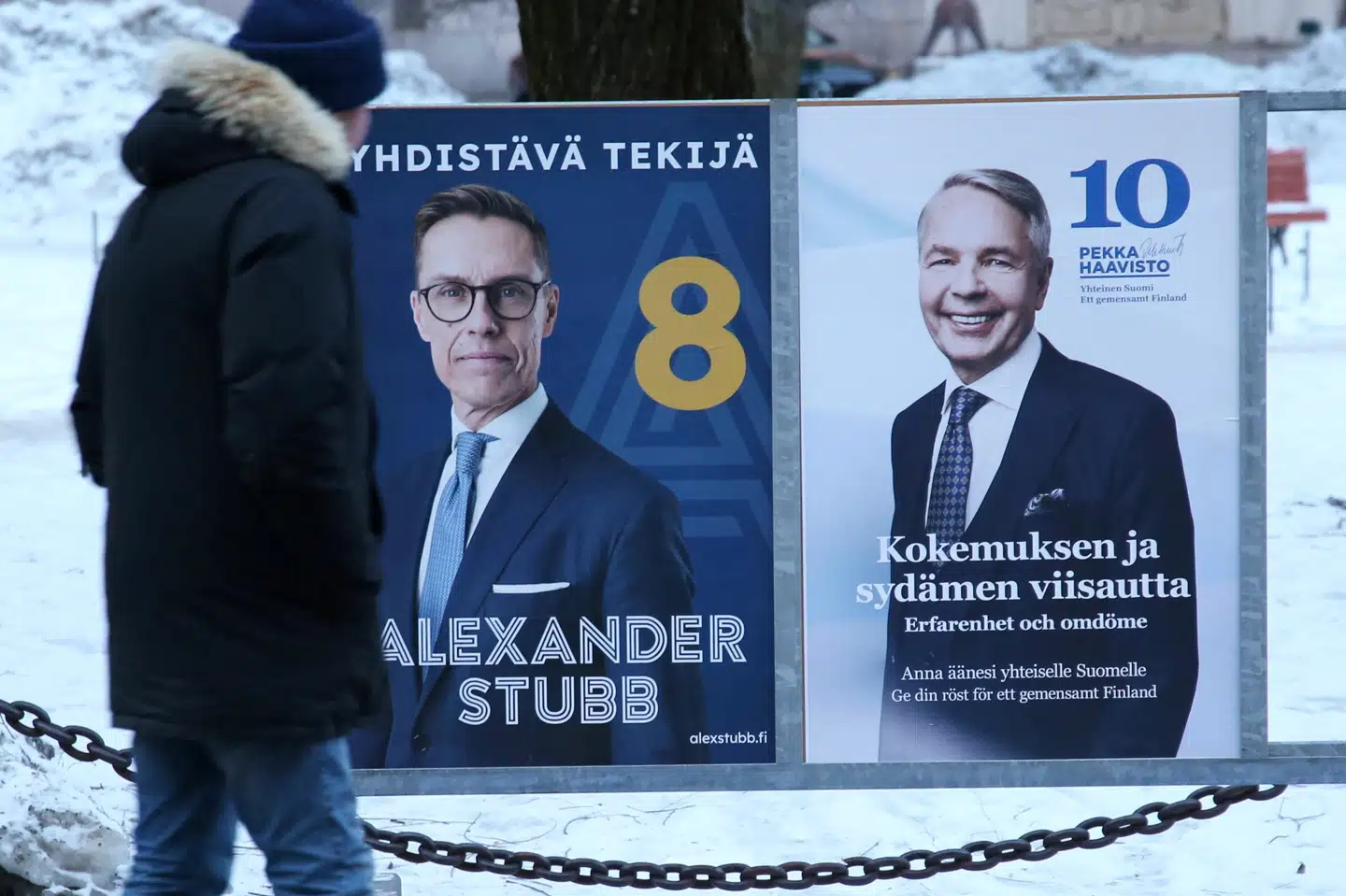 Alexandet Stubb og Pekka Haavisto er kandidaterne ved anden runde af præsidentvalget i Finland, der finder sted søndag.