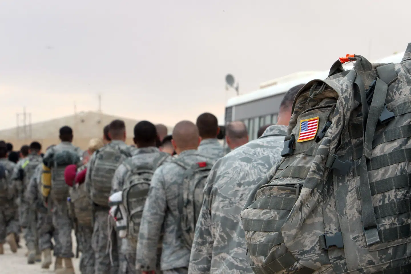 Forhandlingerne begyndte allerede i januar, men de blev afbrudt af et angreb på amerikanske soldater i Jordan. (Arkivfoto).
