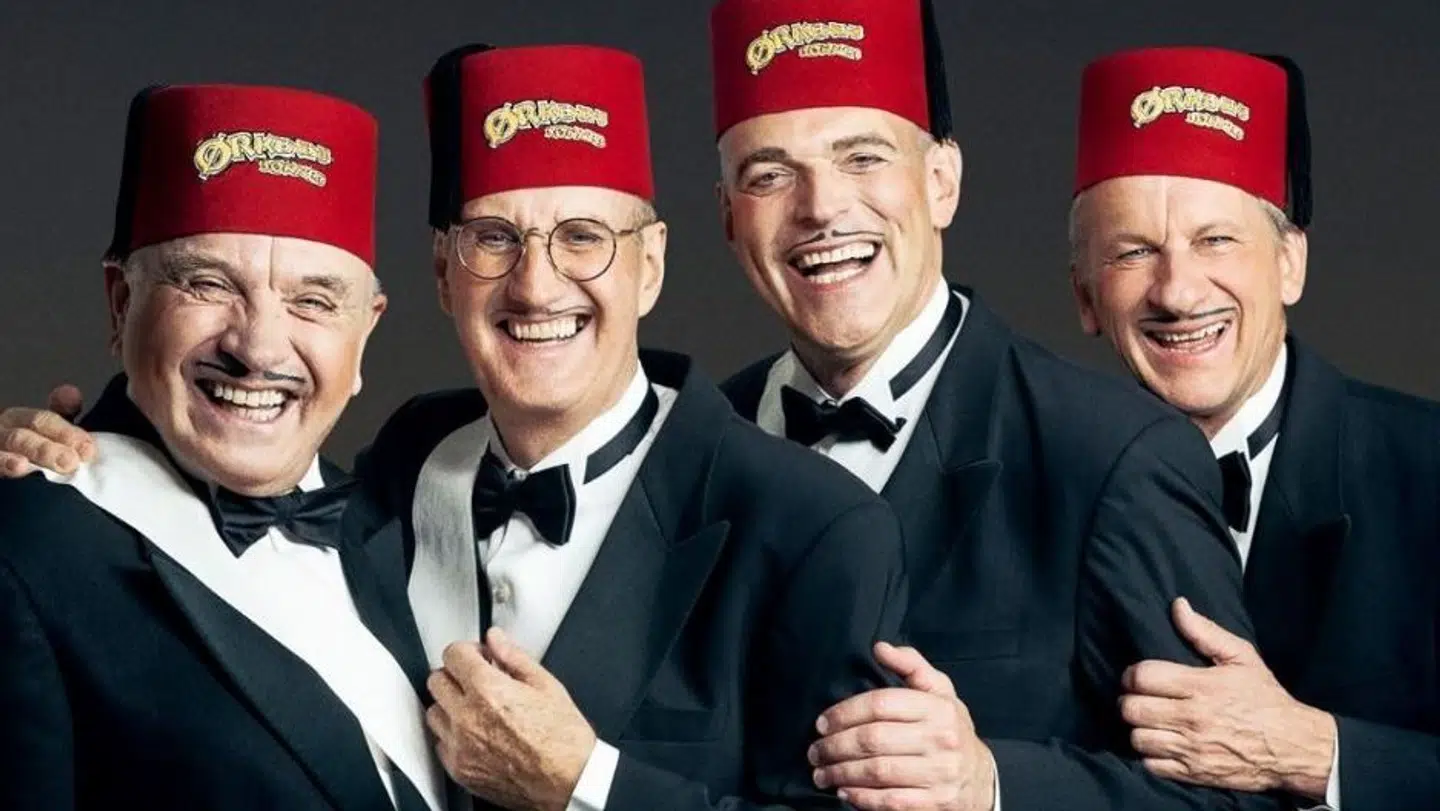 Ørkenens Sønner er Asger Reher, Søren Pilmark, Niels Olsen og Henrik Koefoed.