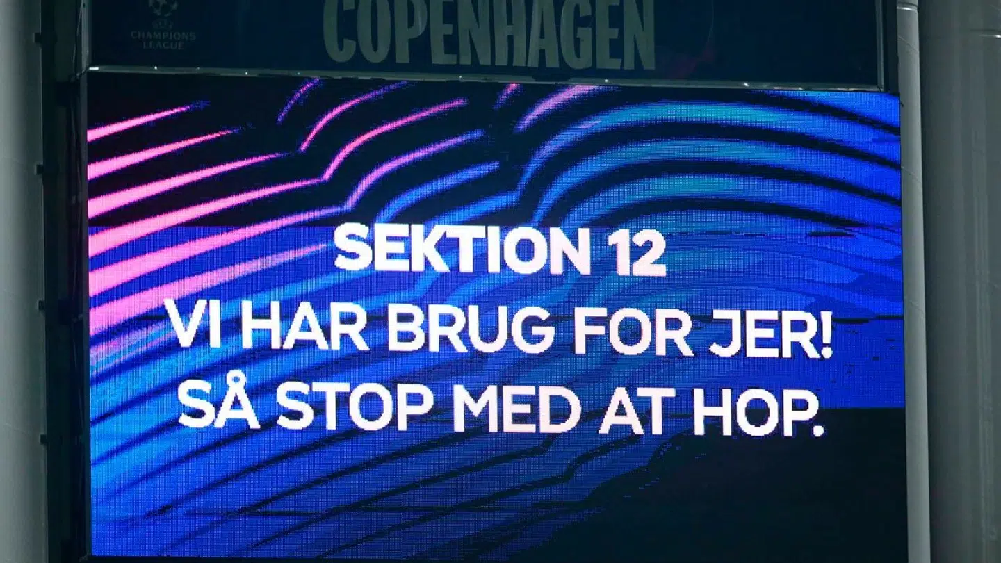 FCK opfordrer deres fans til at stoppe med at hoppe.