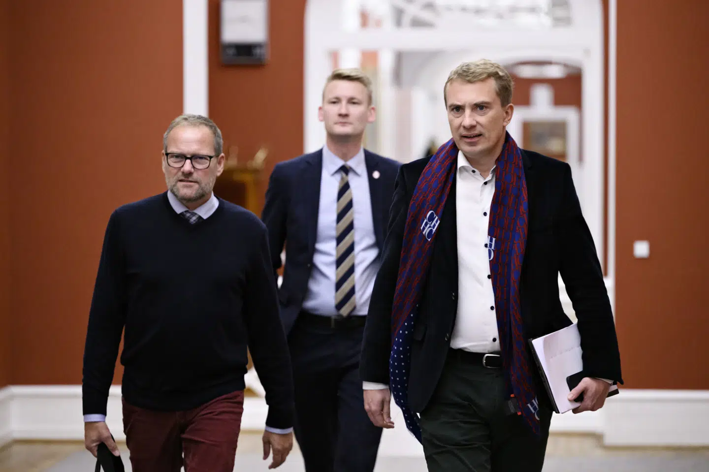 Selv om han ikke opnåede genvalg til Folketinget, var René Christensen med til regeringsforhandlingerne for Dansk Folkeparti efter folketingsvalget i 2022.