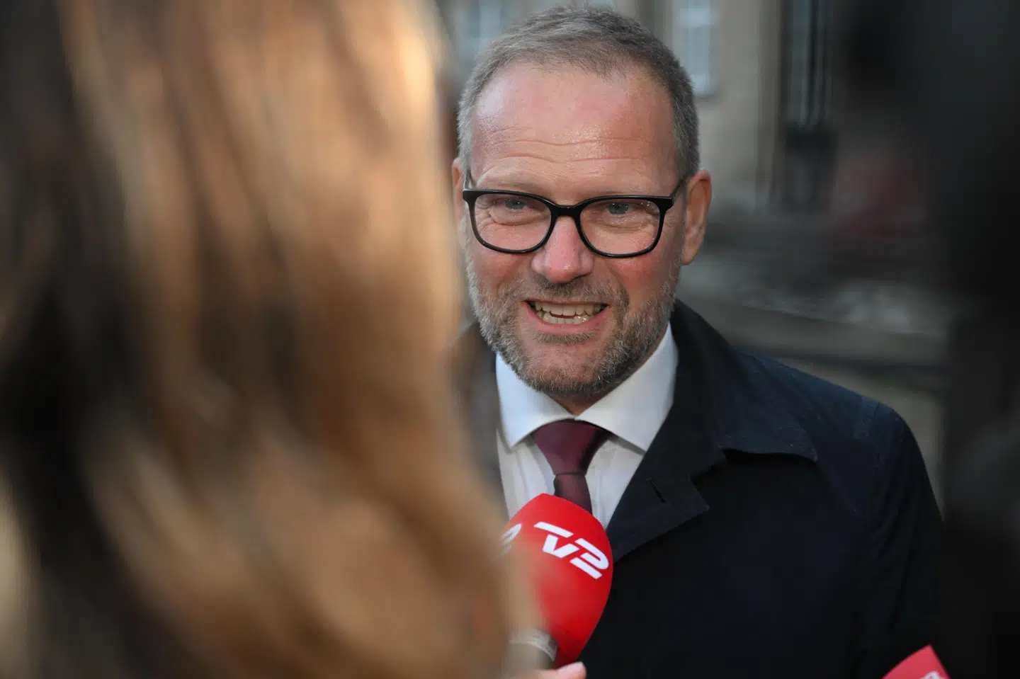 René Christensen kan ikke se nogen problemer i at han som direktør er chef for sin kæreste. Han var i mange år medlem af Dansk Folkeparti, men skiftede i denne uge til Moderaterne. Foto: Philip Davali/Ritzau Scanpix