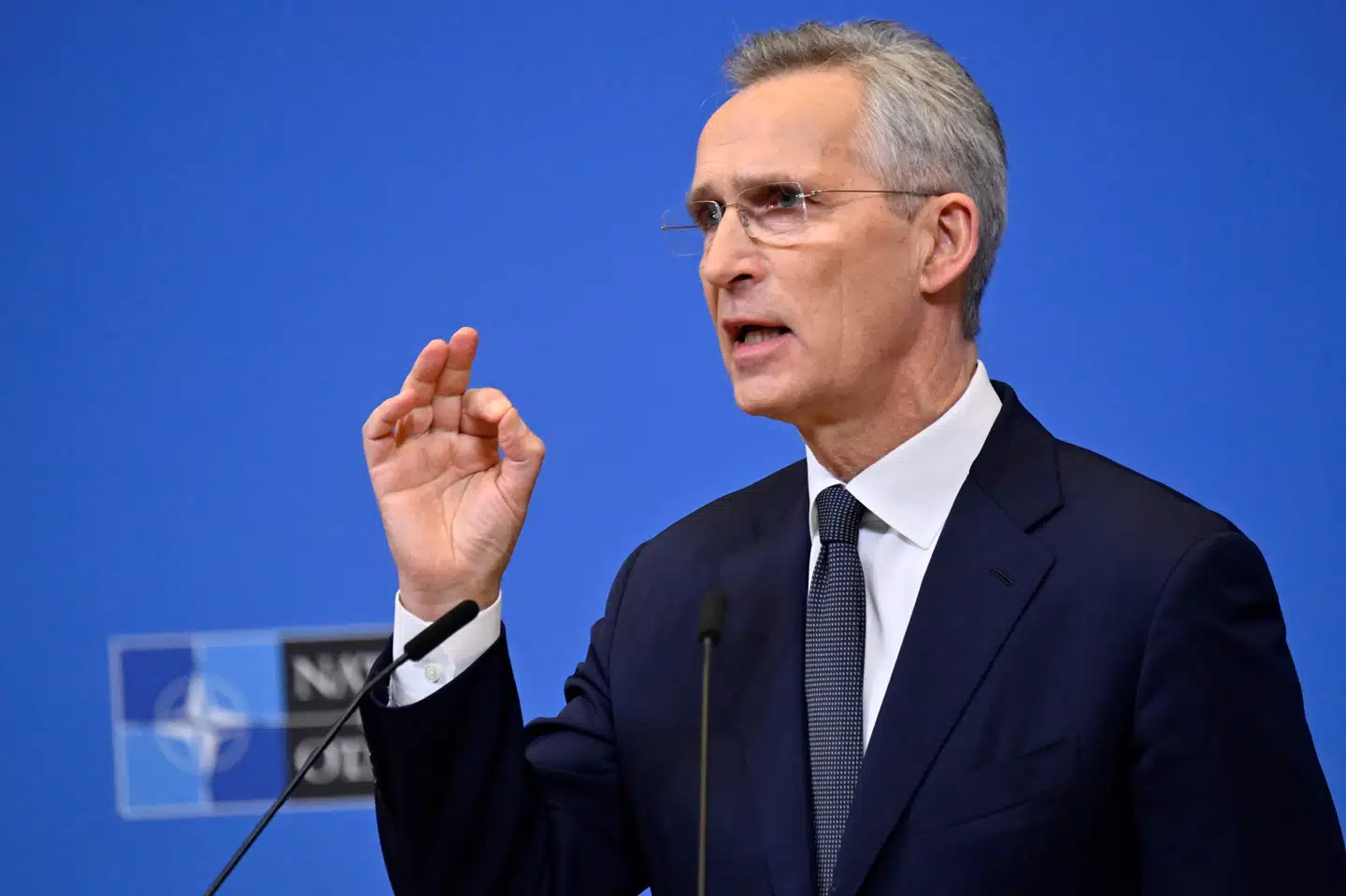 Natos generalsekretær, Jens Stoltenberg, siger i et interview med Reuters, at "den europæiske union ikke kan forsvare Europa". (Arkivfoto).