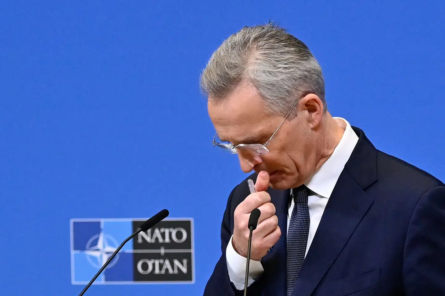 Ammunitionsforsyninger er på vej til Ukraine, fastslår Nato-generalsekretær Jens Stoltenberg torsdag. (Arkivfoto).