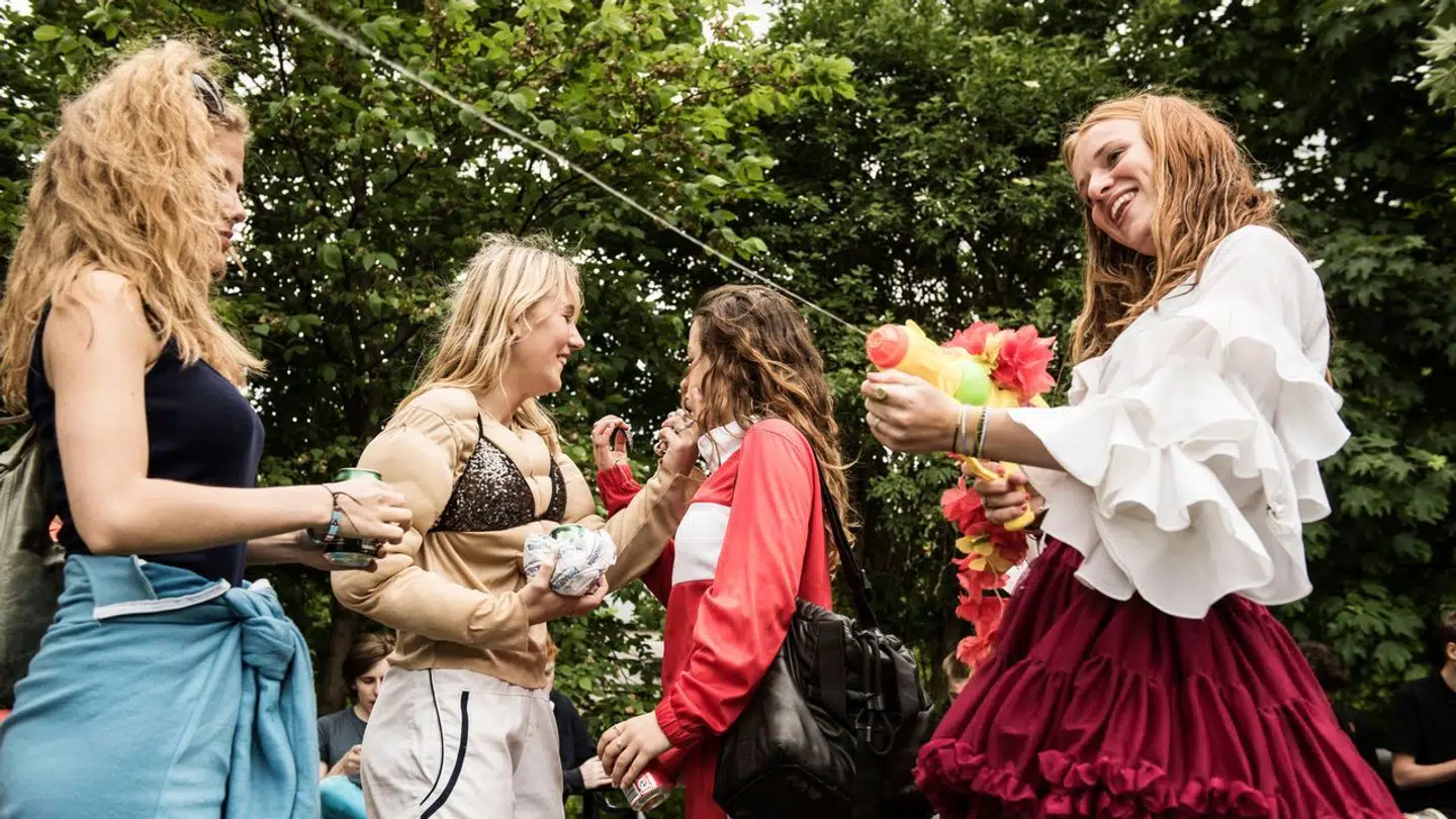Arkivfoto: Sidste skoledag for 9. klasse på Øster Farimagsgades Skole. Fotograferet til Perspektiv om gymnasiereformen.