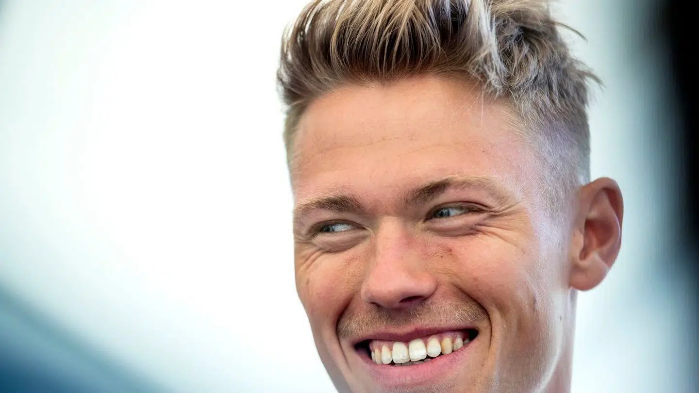 Viktor Fischer før landsholdstræning ved VM i 2018.