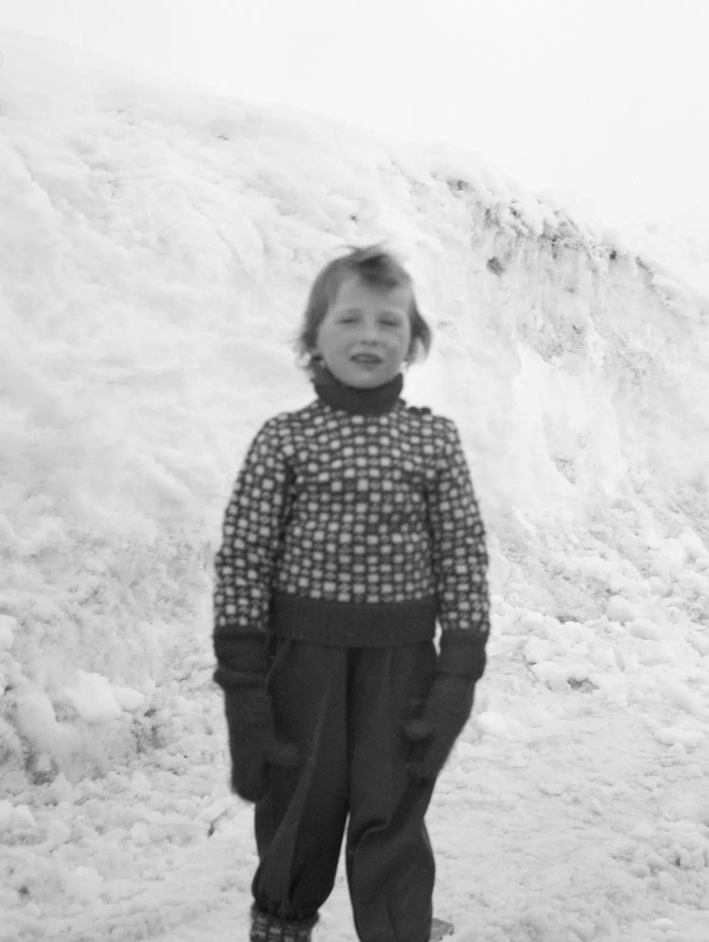 Her ses et billede af prins Harald i Sälen i Sverige den 10. april 1940, så han kunne få udstedt et nødpas.