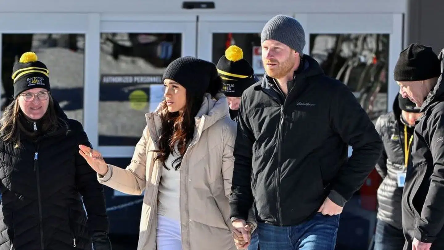 Prins Harry og Meghan i Whistler.