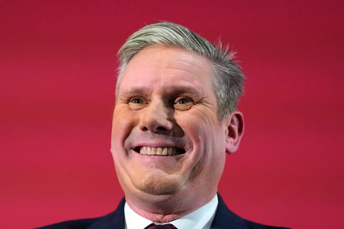 Labours Keir Starmer har meget at smile ad efter nattens resultater.